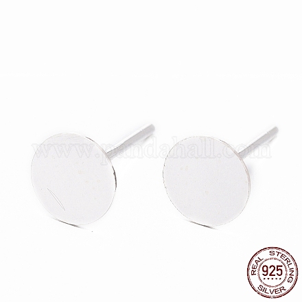 925 risultati di orecchini a bottone in argento sterling X-STER-T002-201S-1