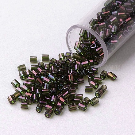 Perles de clairon en verre transparent toho X-SEED-F001-C2mm-326-1