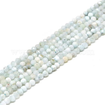 Chapelets de perles en larimar naturel G-A187-02A-1