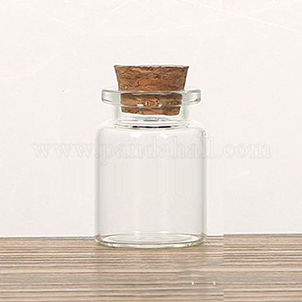 Ornement de bouteilles de liège en verre CON-PW0001-038B-1