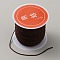 Nylon Chinese Knotting Cord, DIY Material for Jewelry Making, Coconut Brown, 0.8mm, about 21.87 Yards(20m)/Roll