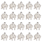 UNICRAFTALE 20Pcs Elephant Pendants 304 Stainless Steel 3D Pendants Stereoscopic Animal Charms 1mm Hole Little Pendant 13mm Long Metal Charms Earring Bracelets Charms for Jewelry Making