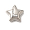 Rack Plating Brass Micro Pave Cubic Zirconia Pendants, Long-Lasting Plated, Cadmium Free & Lead Free, Letter, Platinum, Letter L, 15.5x16.5x5.5mm, Hole: 3mm