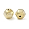 Plating Acrylic Beads, Round, Golden Plated, 13x15.5x15.5mm, Hole: 2mm
