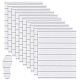 Rechteckiges Einlegesohlengewebe aus Polyester&nbsp;FIND-WH0139-342B-1