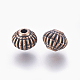 Perles toupies en alliage de style tibétain X-TIBEB-7692-R-NR-2