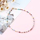 Brass Micro Pave Clear Cubic Zirconia Pendant Necklaces NJEW-JN03441-5
