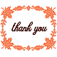 GLOBLELAND Maple Leaves Frame Metal Cutting Dies Die Cuts for DIY Scrapbooking Festival Birthday Wedding Cards Making Album Envelope Decoration DIY-WH0263-0183-6