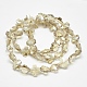 Chapelets de perles en verre électroplaqué EGLA-N0001-29-C01-2