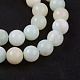 Chapelets de perles en opale vert naturel G-F568-160-8mm-3