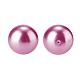 8mm perlas de vidrio de color marrón perla pequeña satén brillo redondo perlas sueltas para la fabricación de joyas HY-PH0001-8mm-058-3
