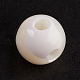 Perles de coquillage blanc naturel SSHEL-G014-80-2