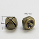 Charms campana de hierro con charm IFIN-E293-12x12-AB-NF-1