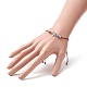 Alloy Link Bracelet for Women BJEW-JB09302-3