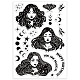 PVC-Plastikstempel&nbsp;DIY-WH0167-57-0392-8