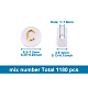 Cheriswelry 1180 Uds 30 cuentas acrílicas opacas de estilo SACR-CW0001-09-5