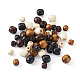 Cheriswelry perles en bois naturel teints WOOD-CW0001-01-LF-3