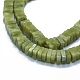 Jade de xinyi naturel / brins de perles de jade du sud de la Chine G-F631-H01-3