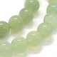 Chapelets de perles en jade naturelle nouvelle G-G763-09-8mm-3