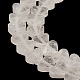 Granos de cristal de cuarzo natural hebras G-M403-A05-4