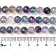 Natural Fluorite Beads Strands G-K345-A02-02-5
