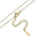 304 Edelstahl-Kabelketten-Halskette für Männer und Frauen NJEW-N050-A03-G12-2
