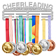 Спортивная тема железная вешалка для медалей настенная стойка для дисплея ODIS-WH0024-030-1