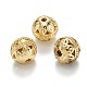 Alloy Hollow Beads PALLOY-P238-08G-RS-1