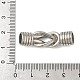 Knotenverbinder-Anhänger aus 304 Edelstahl&nbsp;STAS-Z147-10P-3