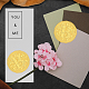 CRASPIRE 2 Inch Envelope Seals Stickers Letter B 100pcs Embossed Foil Seals Adhesive Gold Foil Seals Stickers Label for Wedding Invitations Envelopes Gift Packaging DIY-WH0211-327-6