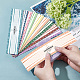 PH Pandahall 90 Stück Geschenkpapierband DIY-WH0399-69-019-5