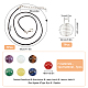 Sunnyclue Kits zum Selbermachen von Perlenkäfig-Halsketten DIY-SC0018-58-2