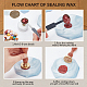 Universe Wax Seal Stamp Embossed Stamp Sealing Removable 1