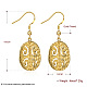 Brass Dangle Earrings EJEW-BB37468-1
