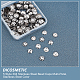 Dicosmetic 300 5 style 304 Perlenkappen aus Edelstahl STAS-DC0008-93-4
