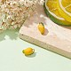 2шт латунные эмалированные подвески KK-YW0001-89-5