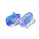 Perles de verre peintes par pulvérisation transparent X-GLAA-I050-10-4