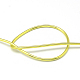 丸アルミ線  柔軟なクラフトワイヤー  ビーズジュエリー人形クラフト作り用  緑黄  18ゲージ  1.0mm  200m / 500g（656.1フィート/ 500g） AW-S001-1.0mm-07-2