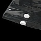透明ビニールボタン袋  再封可能な包装袋  長方形  透明  12.2~14.5x9.2x0.03cm  片側の厚さ：6.3ミル（0.16mm） OPP-Q007-01A-4