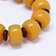Resin Imitation Amber Beads Stretch Bracelets BJEW-E337-06-2