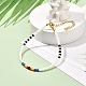 Bracelet de perles de graines de verre pour fille femme BJEW-JB06883-01-2