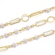 Handmade Brass Link Chains CHC-L039-24G-1