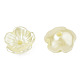 5-pétalo tapas de cuentas de perlas de imitación de plástico abs KY-N020-10-4