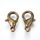 Zinc Alloy Lobster Claw Clasps E103-M-2