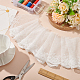 5 Yards Blumenmuster Polyester-Spitzenstoff&nbsp;DIY-BC0013-19-5