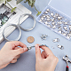Steel Wire Assorted Findings Kit FIND-WH0096-15-3