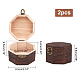 Caja de madera de pino CON-WH0076-24-2