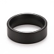 Ионное покрытие (ip) 304 кольцо из нержавеющей стали с простой полосой для мужчин и женщин RJEW-E062-A01-2