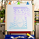 PET Plastic Drawing Painting Stencils Templates DIY-WH0244-178-5