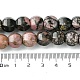Natur Rhodonit Perlen Stränge&nbsp;G-H023-A01-01-5